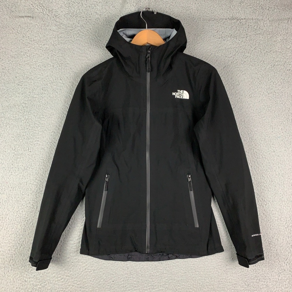 The North Face Rain Jacket Womens XS Black Dryzzle Flex FutureLight Shell Hooded - Picture 2 of 12